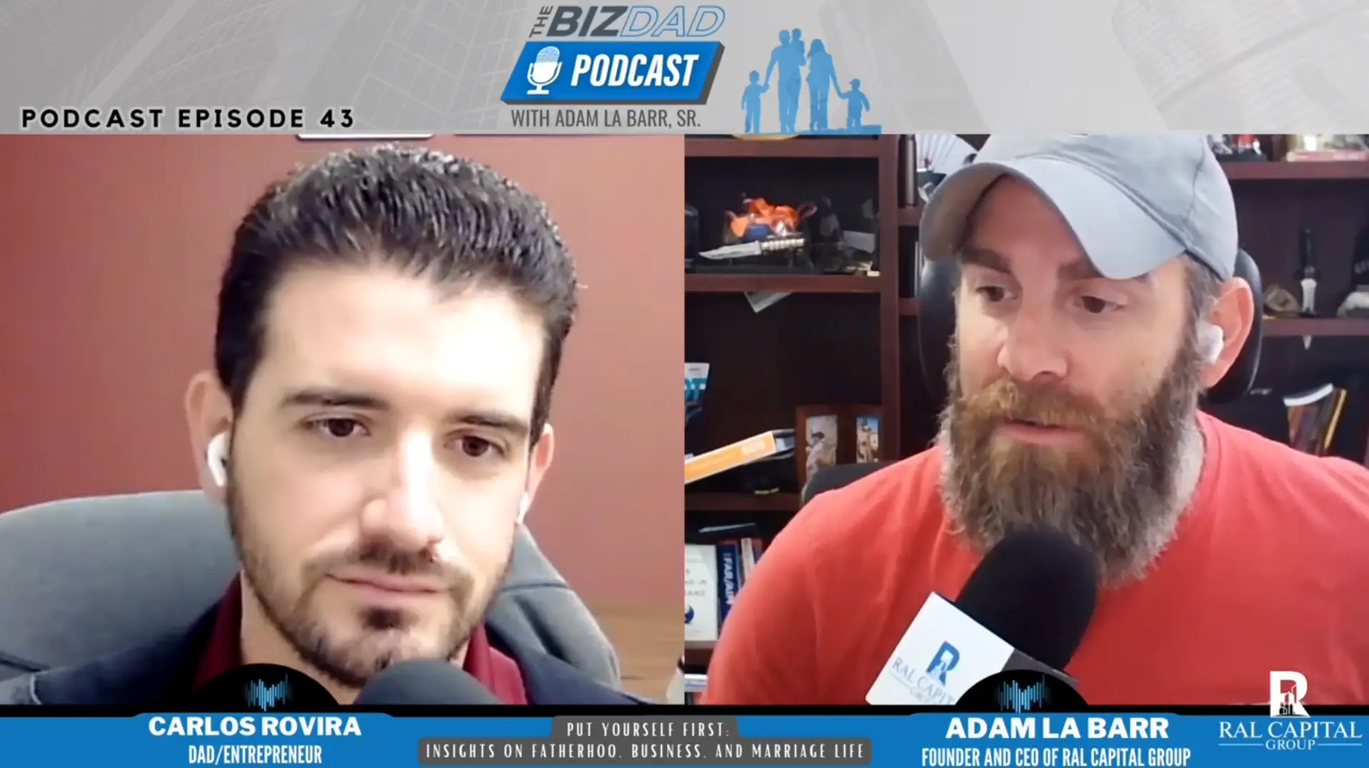 Navigating Life and Business: Carlos Rovira on The BizDad Podcast